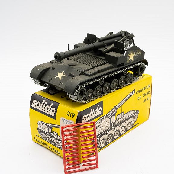 Solido 219 M41 155mm Self-Propelled Howitzer 1:43 MIB